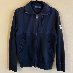 Dark Navy Polo by Ralph Lauren Zipper Jacket